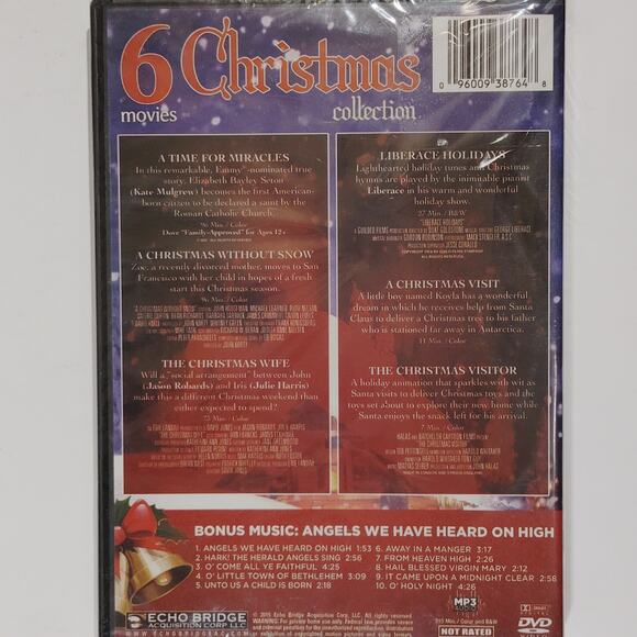 6-Movie Christmas Collection (DVD 2007) Platinum Holiday Drama Set + Bonus Music - Picture 5 of 5